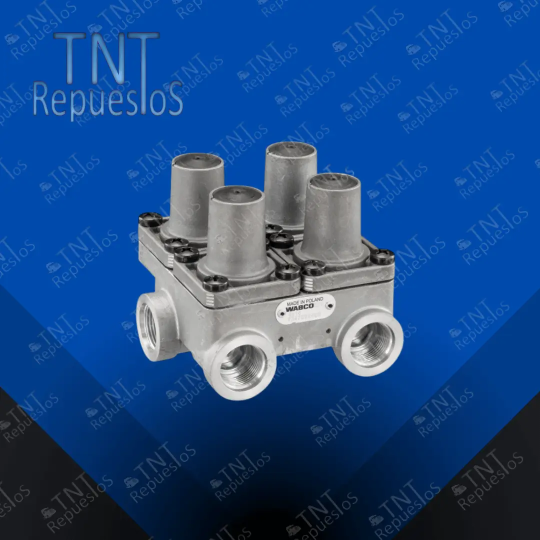 Válvula 4 Circuitos tipo Wabco. Reemplaza: 934 702 260 0