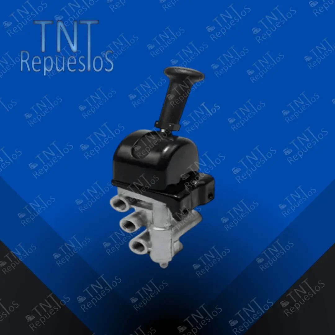 Freno de mano tipo Wabco de 3 roscas, Puño T. Mercedes Benz Reemplaza: 9617223150