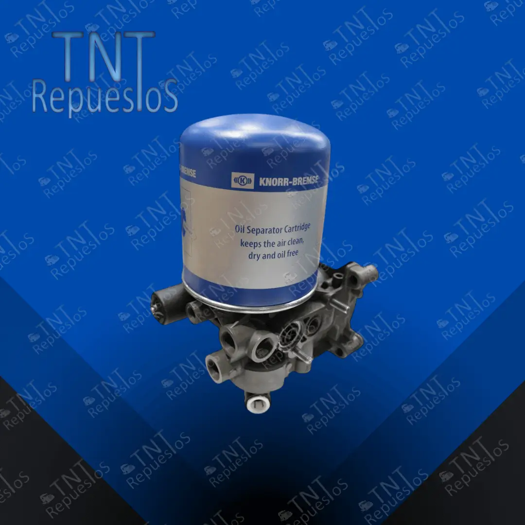 Secador tipo Knorr para Iveco Stralis. Reemplaza: LA8125 - LA8124 - LA8606 - II40554F / II40555F / K039120