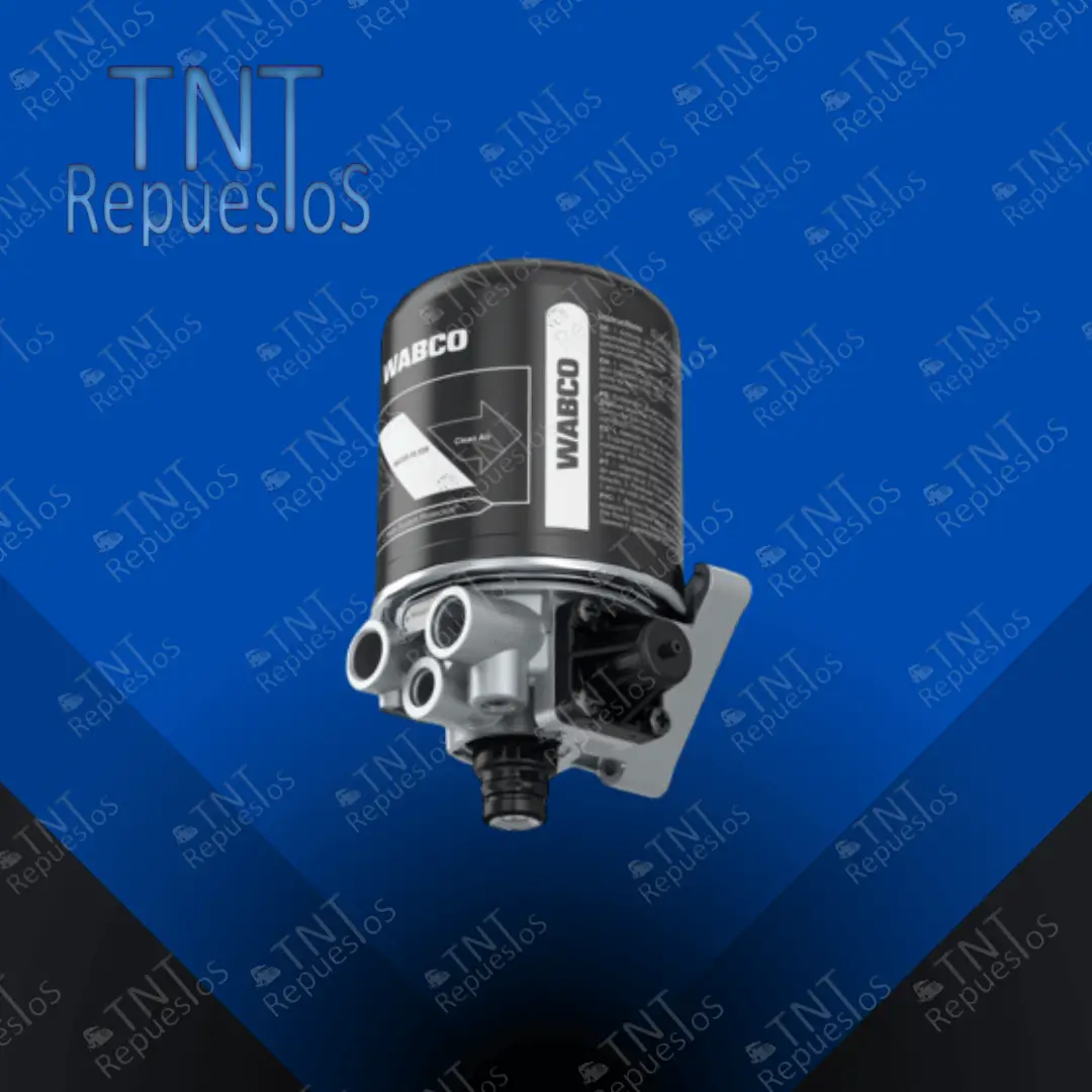 Secador de aire. Con regulador, tipo Wabco. Volkswagen, Iveco, Agrale, Renault. Reemplaza: 4324200000 / 42530780 / 0004313615 / 0004313815 / 0004316715 / 0004316815 / A0004316715 / 4324200000