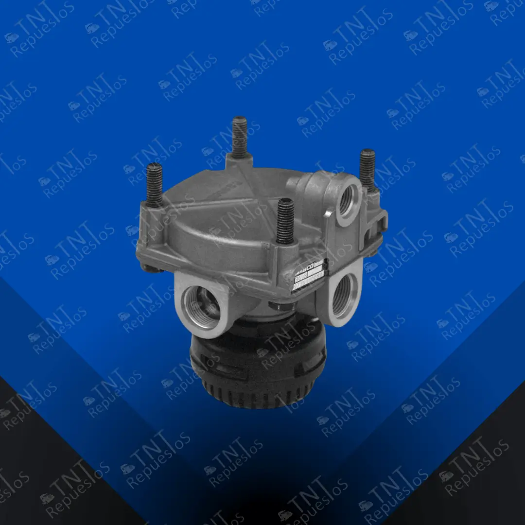 Válvula relay chata tipo Marelli / Knorr. Scania -IVE, VOL 9730110090 / 9730110040 / 9730110080