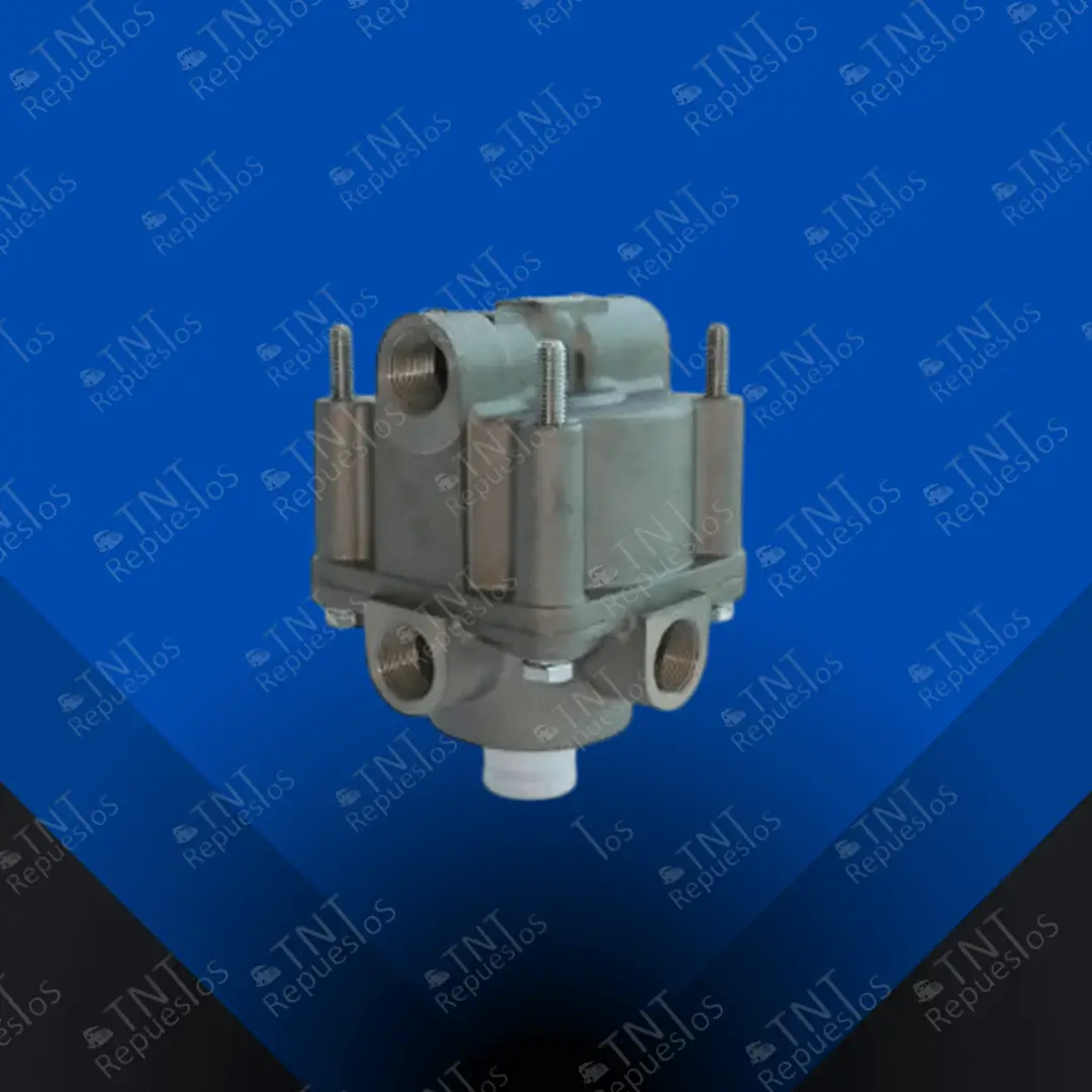 Válvula Relay doble comando, tipo Wabco, tipo Knorr. IVE 4740170000 / RE2221 / I63354